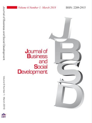 cover image of Journal of Business and Social Development Vol. 6 No. 1 March 2018
